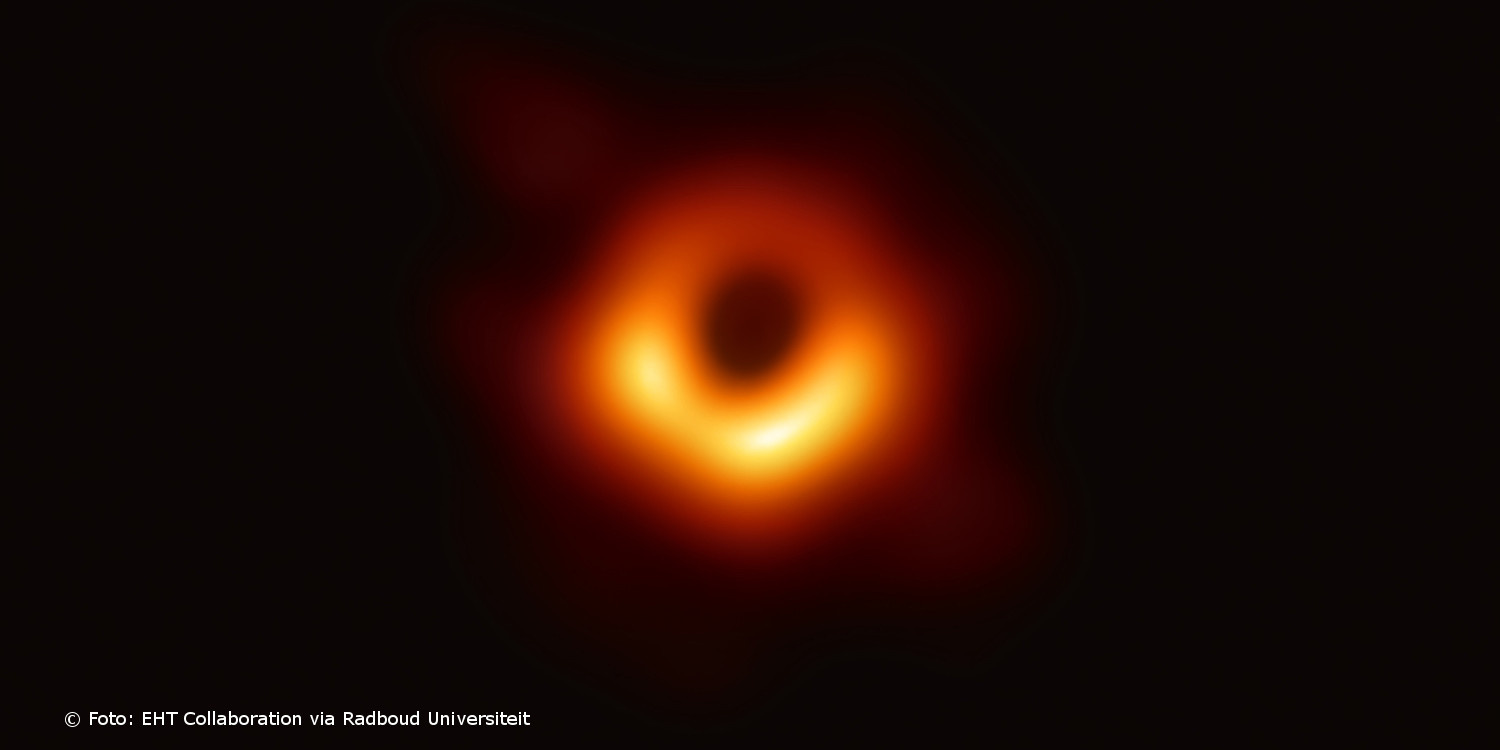 World's first picture of the Black Hole